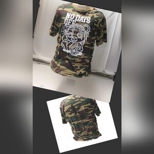 Phat Doc Graphic Camouflage T-Shirt